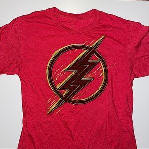 Kids The Flash Short Sleeve Tee Shirt size XL EUC